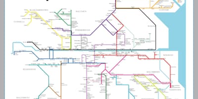 Mapa de pubs de Dublín