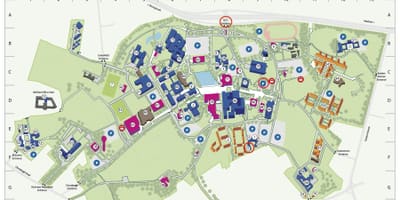 Dublín escola secundària mapa